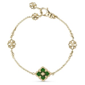 Buccellati Opera Tulle Green Enamel Bracelet