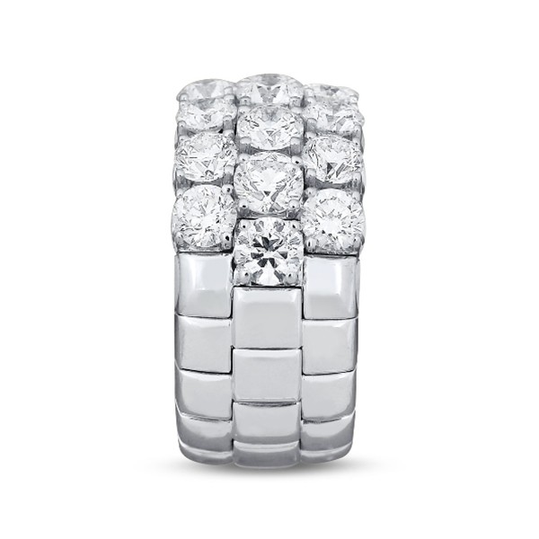 Picchiotti  Xpandable™ 3 Row Diamond Eternity Band