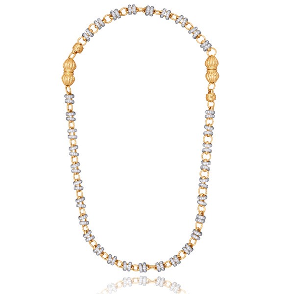 Picchiotti 18K Diamond Rondelle Necklace