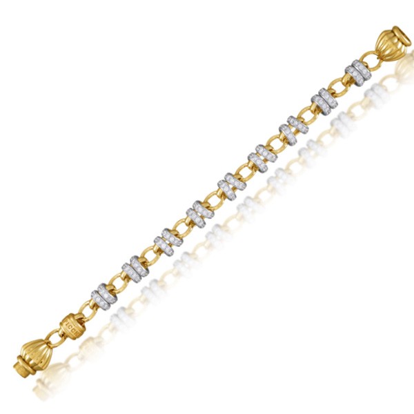 Picchiotti 18K Diamond Rondelle Necklace