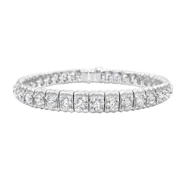 18K Men's Diamond Bracelet