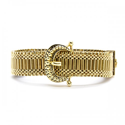 14K Buckle Bracelet