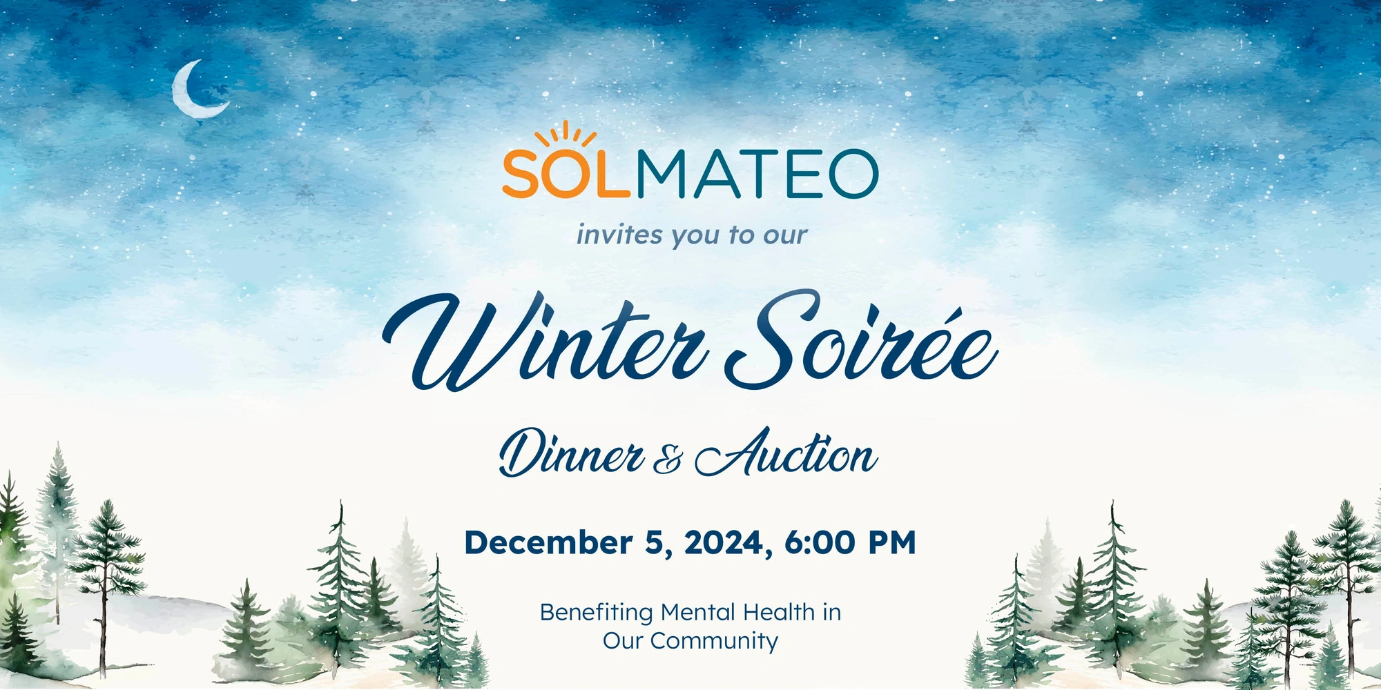 Mark Your Calendar for SolMateo’s Winter Soirée